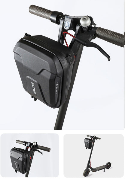 Waterproof Bike Handlebar Bag – EVA Hard Shell Cycling Front Bag with Large Storage for Outdoor Riding Essentials