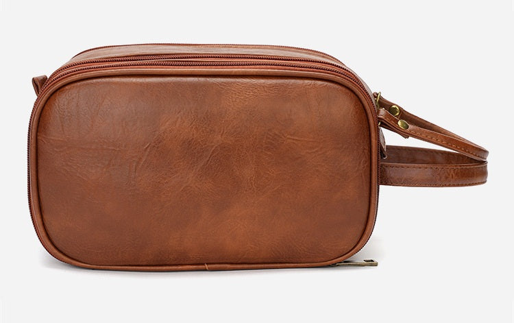 Modern Men’s Waterproof Toiletry Bag – Fashionable Multifunctional Travel Organizer with Durable Material for Youth, Business, and On-the-Go Storage