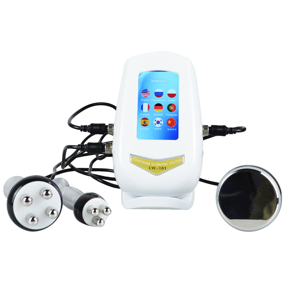 Beauty Slimming Cavitation Machine – 3-in-1 Tighten Skin, Lift Face, and Sculpt Body with Multi-Function Spa-Quality Therapy at Home