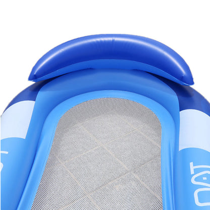 Inflatable Floating Water Hammock Lounge – Foldable Pool Bed for Summer Relaxation, Beach Parties & Outdoor Pool Fun
