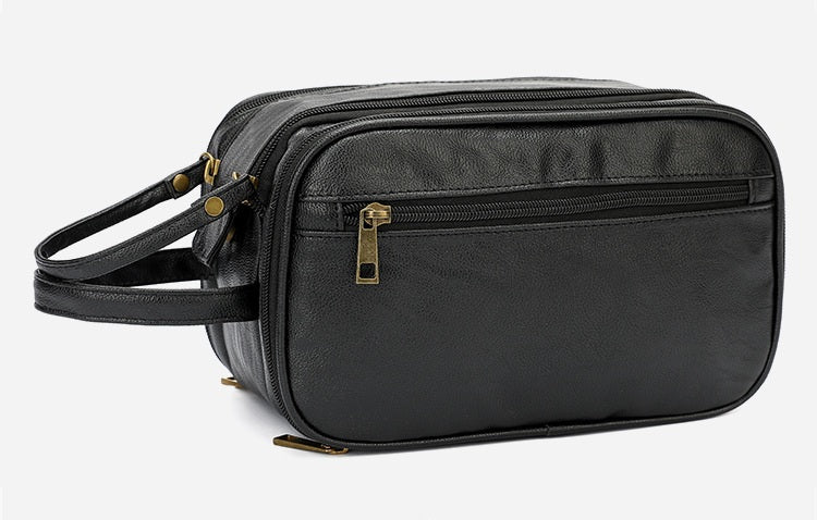 Modern Men’s Waterproof Toiletry Bag – Fashionable Multifunctional Travel Organizer with Durable Material for Youth, Business, and On-the-Go Storage