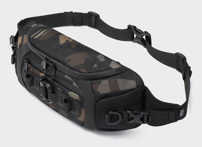 Men’s Tactical Waterproof Waist Bag – Outdoor Chest Sling & Crossbody Pack for Sports, Hiking & Daily Travel