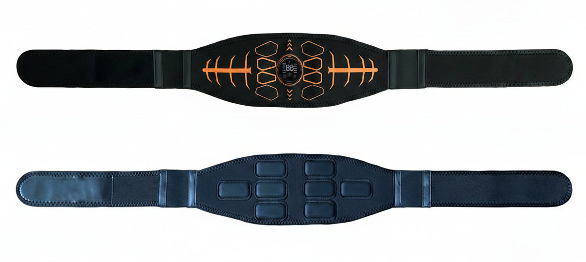 Smart EMS Abdominal Toning Belt – USB Rechargeable Muscle Stimulator and Ab Trainer for Core Fitness, Body Toning and Workout Support