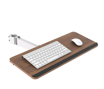 Under-Desk Keyboard Tray – Space-Saving Ergonomic Typing Platform for DIY Workstations, Cleaner Desktops and More Comfortable Office Keyboard Positioning