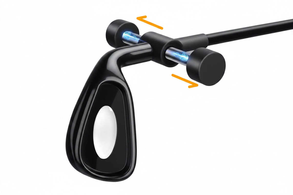 Baseball Swing Training Aid – Batting Practice Corrector with Sound Feedback for Better Posture, Power, Timing and Hitting Accuracy
