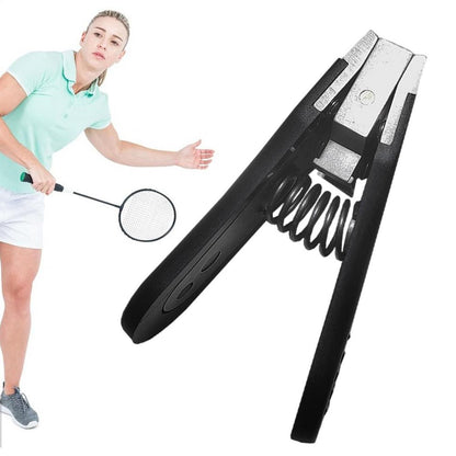 Professional Badminton & Tennis Stringing Clamp – Alloy Starting Clamp Tool for Secure Racquet Threading, Line Holding & Precision Stringing