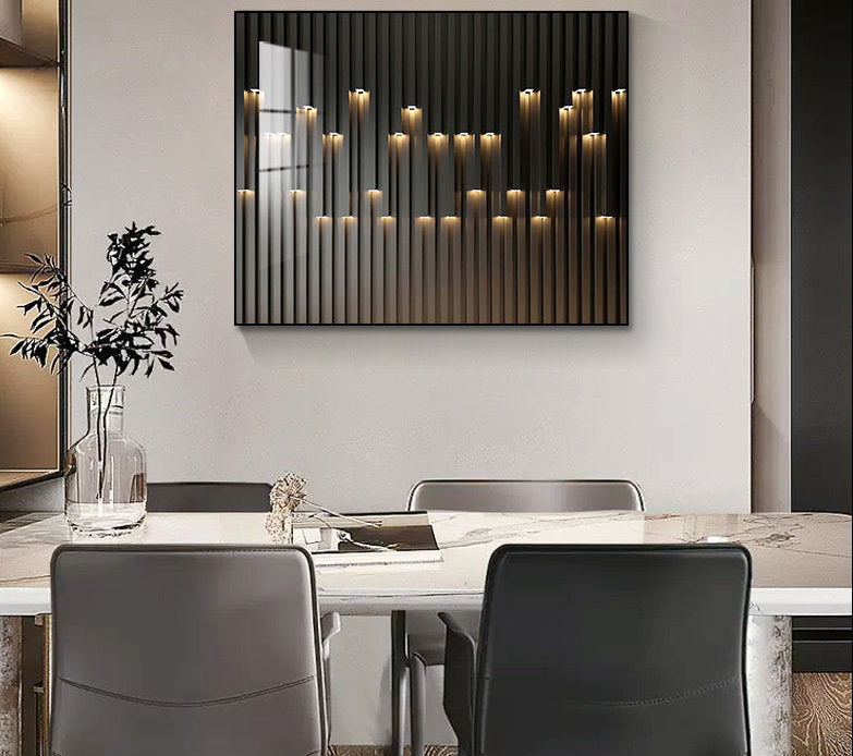 Decorative Electric Meter Box Cover – Modern Abstract Wall Art to Conceal Utility Boxes with Elegant Home Decoration