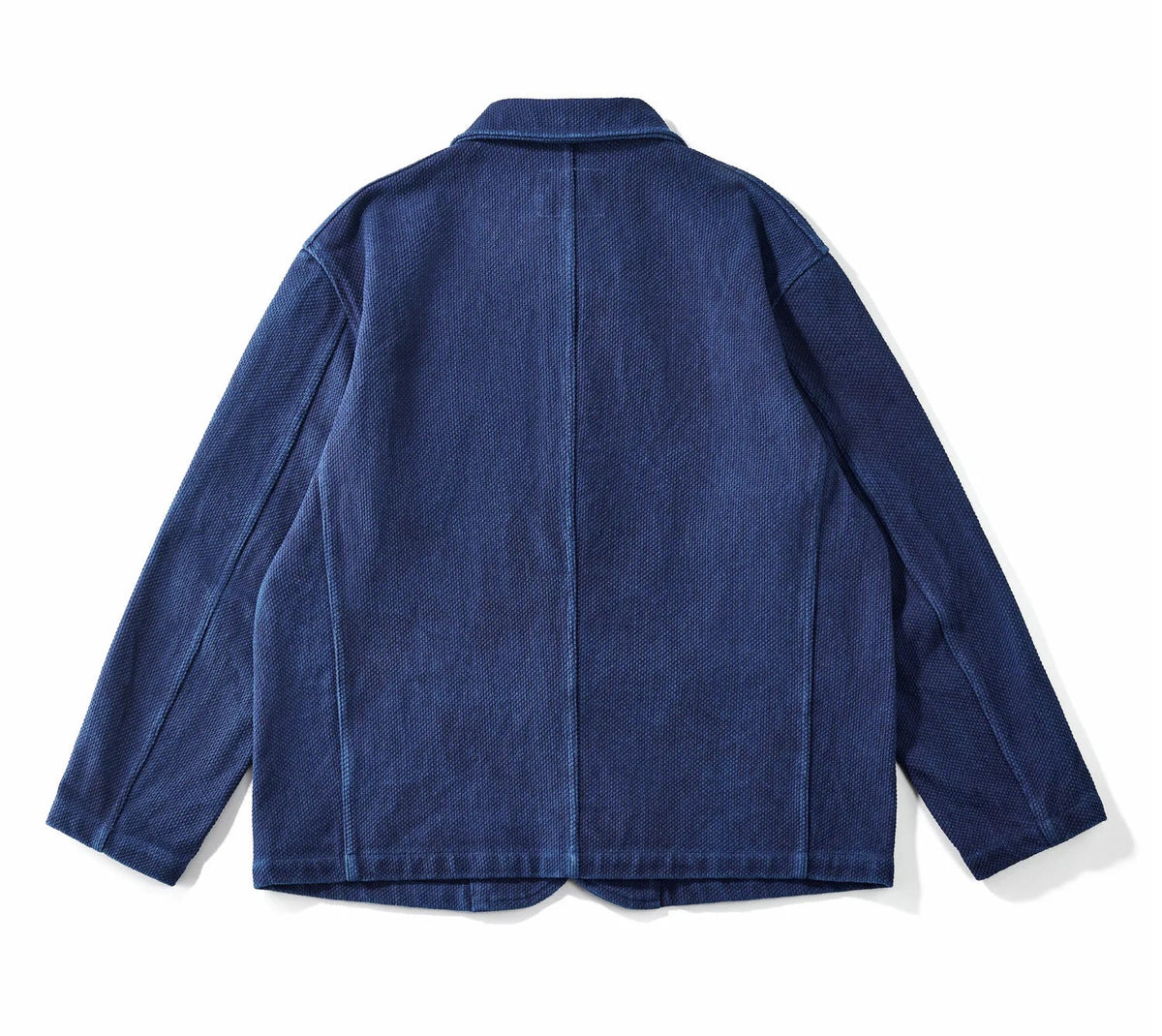 Vintage Denim Bomber Jacket for Women – Lapel Collar, Elastic Hem, Long Sleeves for Stylish Fall Winter Layering