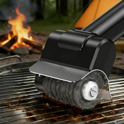 Rechargeable Electric Grill Brush – High-Speed Handheld BBQ Cleaner with Stainless Steel Brush Head for Fast, Powerful Grate and Barbecue Maintenance