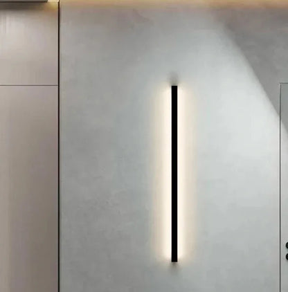 Modern Minimalist LED Wall Lamp – Luxury Long Strip Light for Bedrooms, Living Rooms, Bedside Areas, Hallways and Sofa Background Lighting