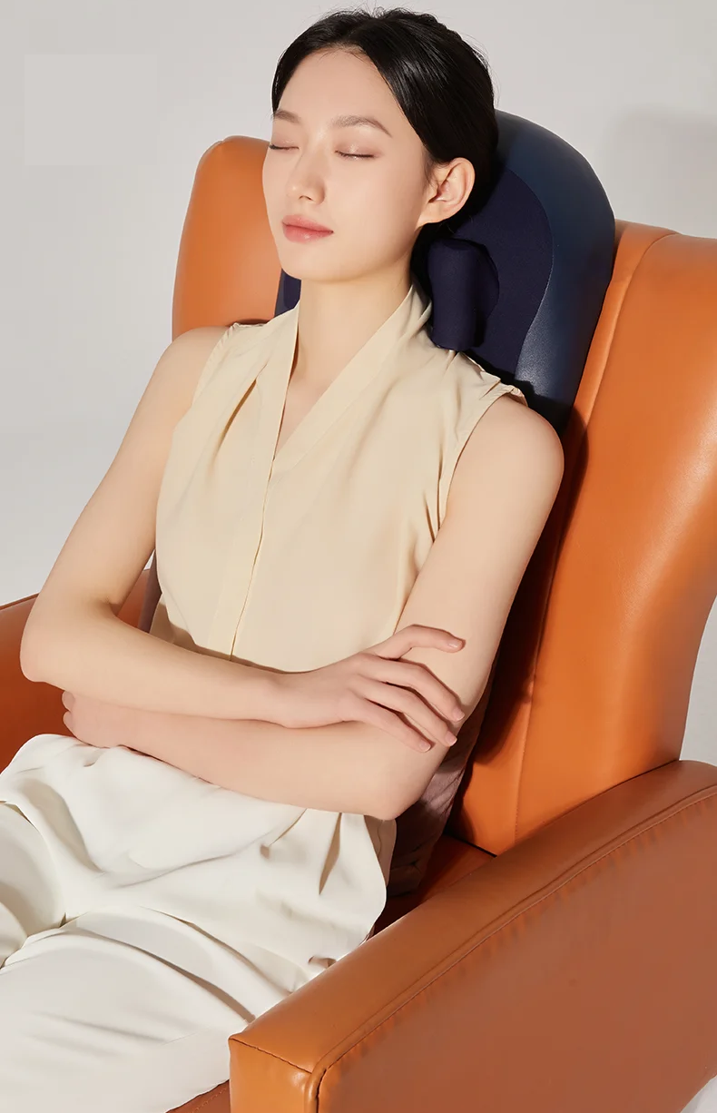 Wireless Neck and Shoulder Massager – Heating Electric Shiatsu Kneading Device for Car or Home, Pain Relief for Waist, Legs, Cervical Muscle Tension