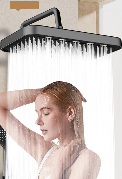 High-Pressure Rain Shower Head – 36CM Large Flow 360° Swivel Water-Saving Rainfall Shower Set