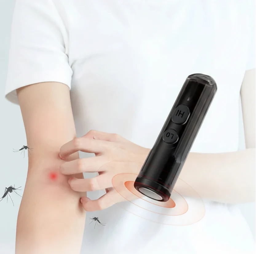 Portable Mosquito Bite Healer – USB-C Rechargeable 12g Itch Relief Device for Hiking, Camping, Trekking, Running and Outdoor Travel