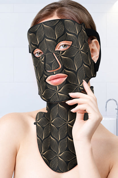 Silicone Beauty Mask – Reusable Flexible Facial Mask Cover for At-Home Skin-Care Routines, Sheet Mask Support and Comfortable Spa Care