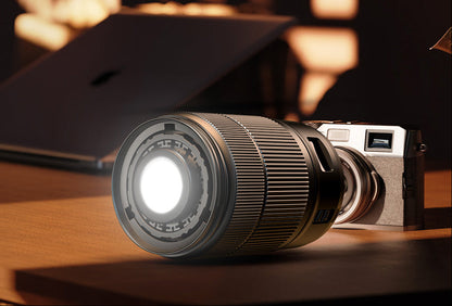 Professional Video Light – 60W Portable LED Photography Lamp with CRI≥95, 2500K–6500K Color Temperature and 37Wh Battery for Studio Streaming