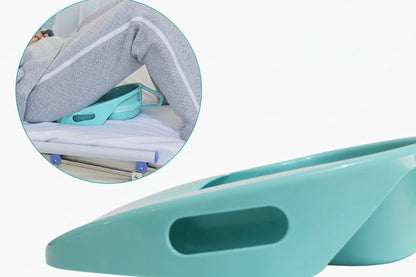 Portable Bedpan with Cover – Household Toilet Bedpan for Bedridden Patients, Elderly Adults, Pregnant Women and Limited Mobility Care