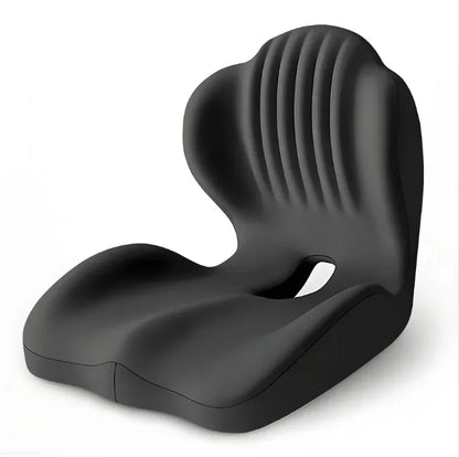 Ergonomic Memory Foam Lumbar Cushion – Pressure-Relief Back Support Pad for Office Chairs, Long Sitting, Posture Comfort and Everyday Seat Support