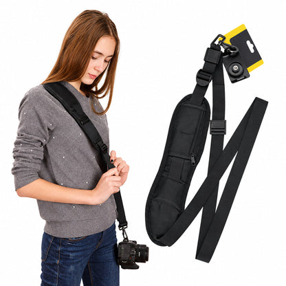 Adjustable SLR Camera Strap – Anti-Slip Neck and Shoulder Sling Belt for Canon, Nikon and Sony Cameras, Travel and Photography