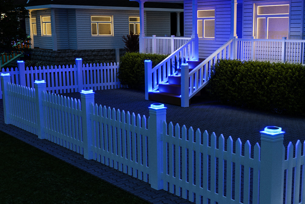 Solar Ground Light Waterproof – IP68 Heavy-Duty Waterproof LED Deck and Pathway Lamp for Driveways, Steps, Gardens and Outdoor Landscape Lighting