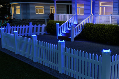 Solar Ground Light Waterproof – IP68 Heavy-Duty Waterproof LED Deck and Pathway Lamp for Driveways, Steps, Gardens and Outdoor Landscape Lighting