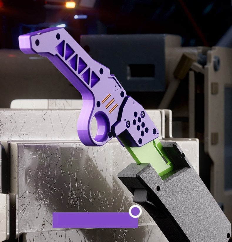One-Click Samurai Ballistic Knife Toy – 3D Printed Dagger Replica, Cool Anti-Stress Collectible Blade Ornament Gift for Hobbyists & Cosplay Fans