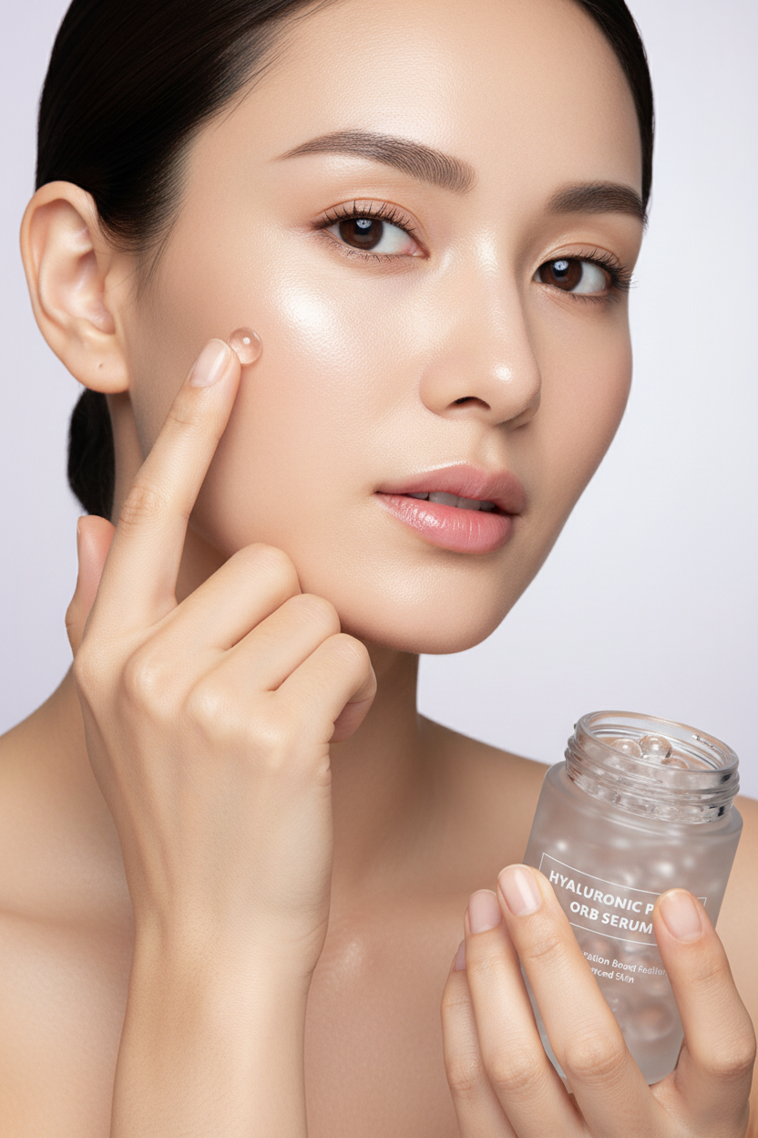 Hyaluronic Acid PDRN Face Serum – Deep Hydrating Brightening Repair Treatment with Glutathione, Niacinamide and Glycerin