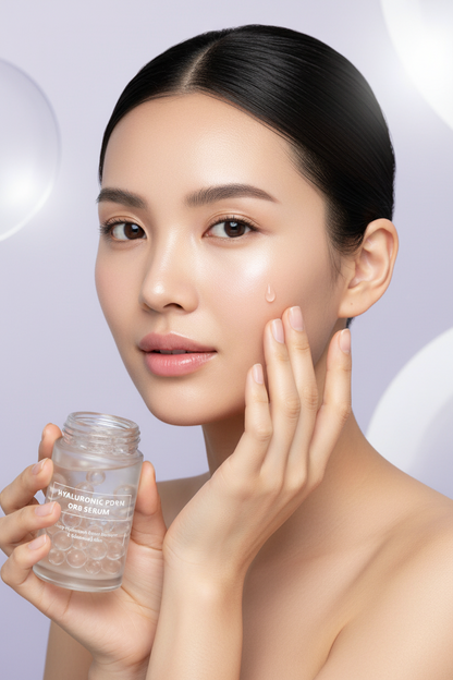 Hyaluronic Acid PDRN Face Serum – Deep Hydrating Brightening Repair Treatment with Glutathione, Niacinamide and Glycerin