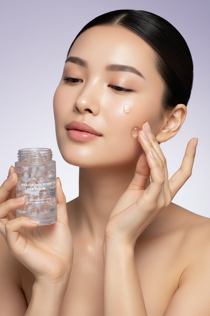 Hyaluronic Acid PDRN Face Serum – Deep Hydrating Brightening Repair Treatment with Glutathione, Niacinamide and Glycerin