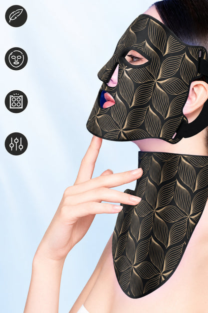 Silicone Beauty Mask – Reusable Flexible Facial Mask Cover for At-Home Skin-Care Routines, Sheet Mask Support and Comfortable Spa Care