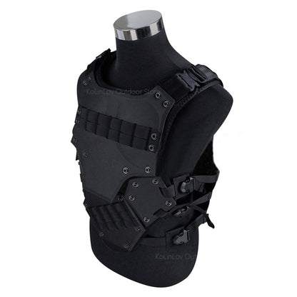 Tactical JPC Molle Plate Carrier Vest – Adjustable Body Armor Hunting Vest for Outdoor CS Games, Paintball, Airsoft Gear & Military Training Equipment
