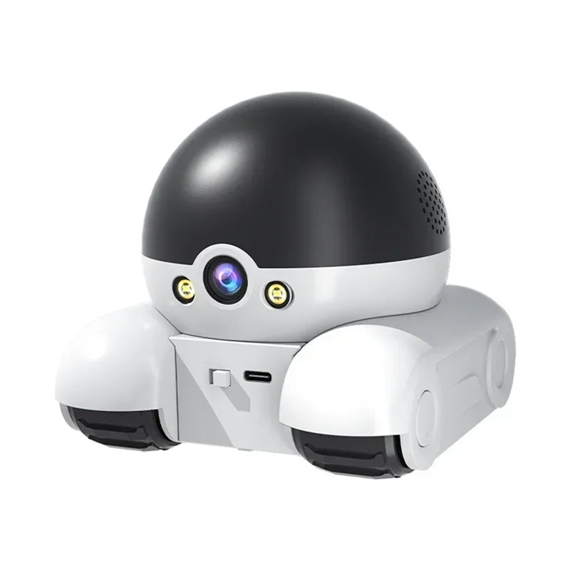 Rotating Pet Camera –360°  Interactive Home Security Camera with Two-Way Audio, Night Vision Detection and Remote Monitoring for Dogs and Cats