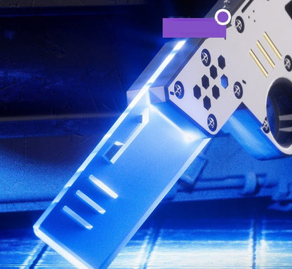 One-Click Samurai Ballistic Knife Toy – 3D Printed Dagger Replica, Cool Anti-Stress Collectible Blade Ornament Gift for Hobbyists & Cosplay Fans