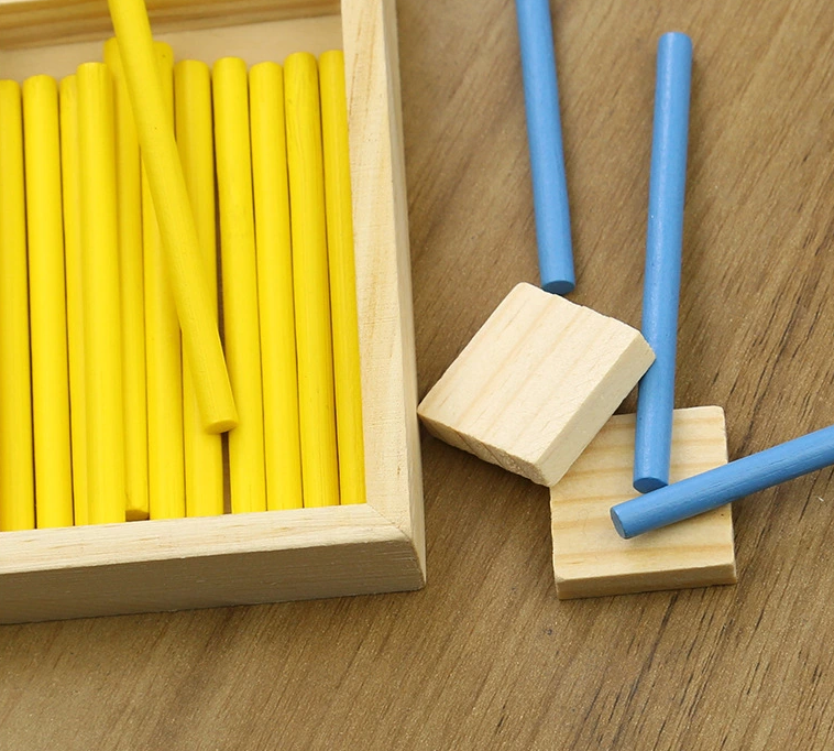 Kindergarten Counting Sticks – Educational Math Learning Toy for Children with Number Practice, Sorting, Early Arithmetic and Hands-On Classroom Activities