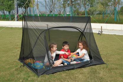 Ultralight Pyramid Mosquito Net Tent – Two-Person Breathable Mesh Shelter for Camping, Hiking and Bug Protection with Lightweight Breeze-Friendly Design