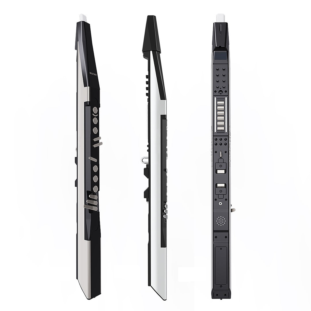 Professional Electronic Mini Saxophone - Alto Tenor Digital Flute and Clarinet with Blowpipe for Practice and Play Anywhere