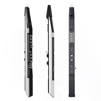 Professional Electronic Mini Saxophone - Alto Tenor Digital Flute and Clarinet with Blowpipe for Practice and Play Anywhere