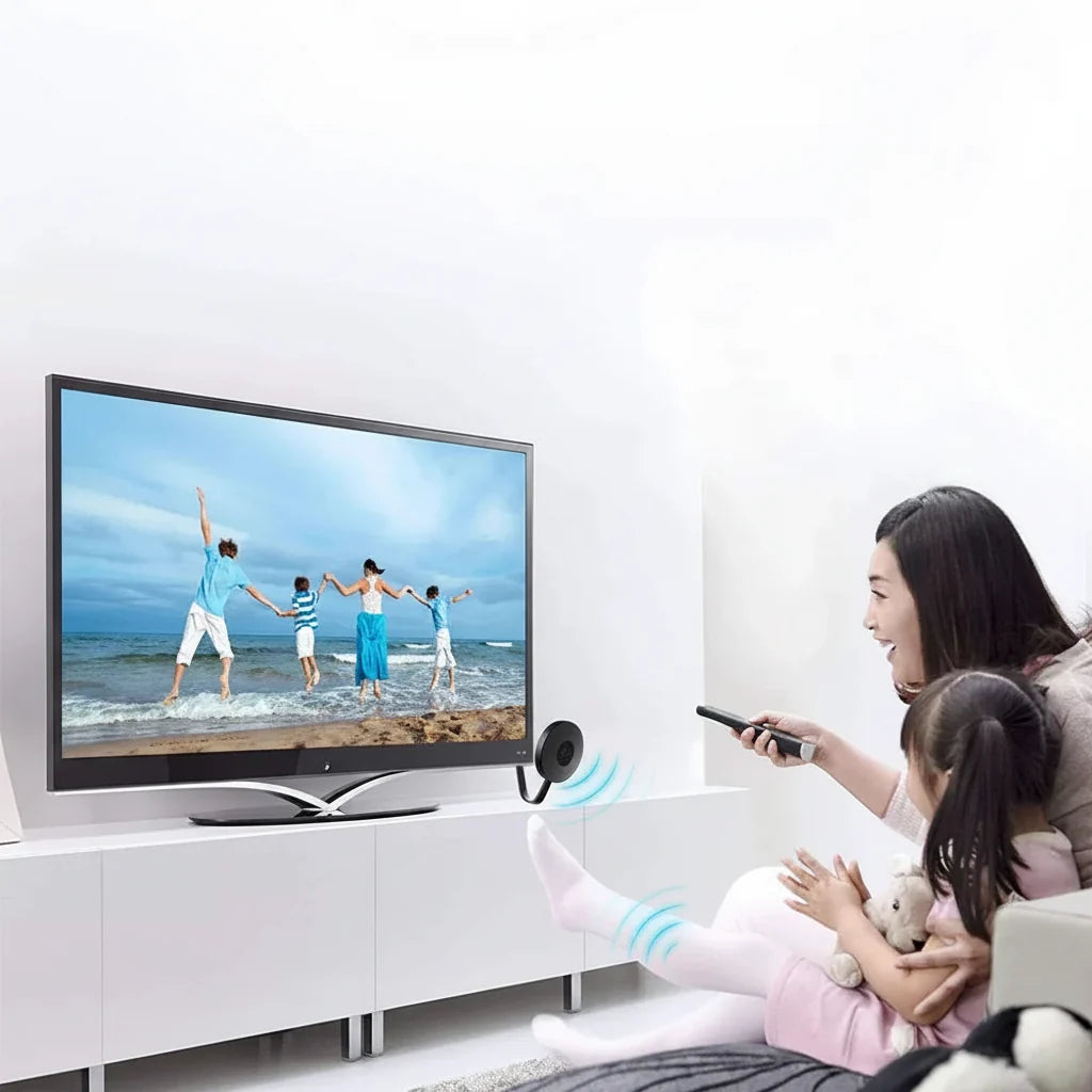 Wireless Screen Mirroring Device - WiFi HDMI Display Adapter for Smartphones, Laptops and Projectors Compatible with Android and iOS