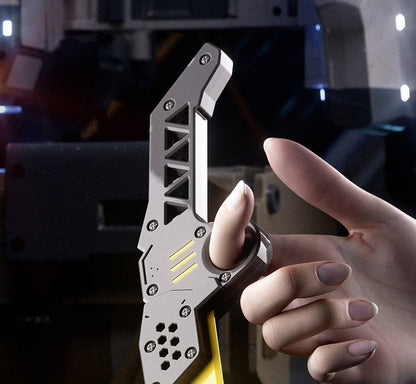 One-Click Samurai Ballistic Knife Toy – 3D Printed Dagger Replica, Cool Anti-Stress Collectible Blade Ornament Gift for Hobbyists & Cosplay Fans