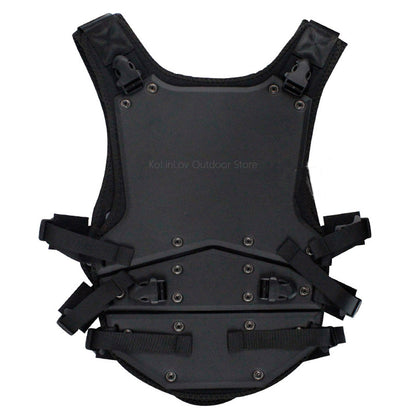 Tactical JPC Molle Plate Carrier Vest – Adjustable Body Armor Hunting Vest for Outdoor CS Games, Paintball, Airsoft Gear & Military Training Equipment