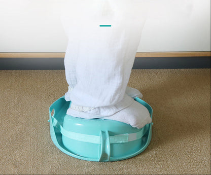 Portable Bedpan with Cover – Household Toilet Bedpan for Bedridden Patients, Elderly Adults, Pregnant Women and Limited Mobility Care