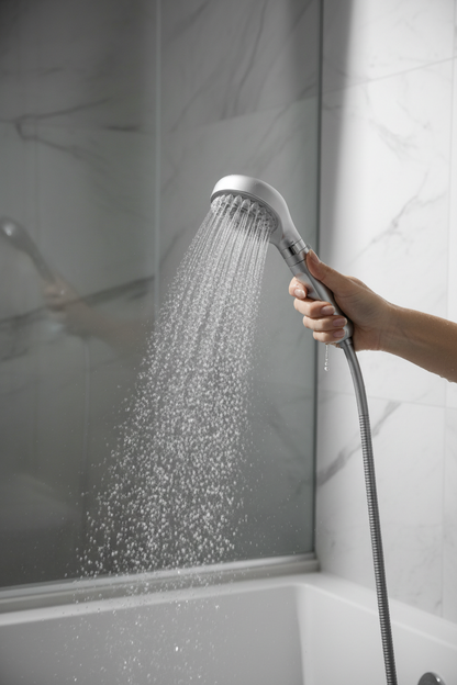 Nanobubble Filter Shower Head – Handheld Water-Saving Shower with Carbon Filtration, Three Modes and Skin and Hair Care Features