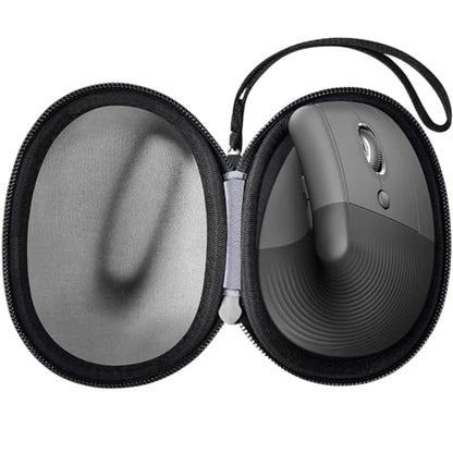 EVA Mouse Carrying Case – Shockproof Waterproof Travel Storage Bag for Logitech Lift Vertical Ergonomic Mouse Protection