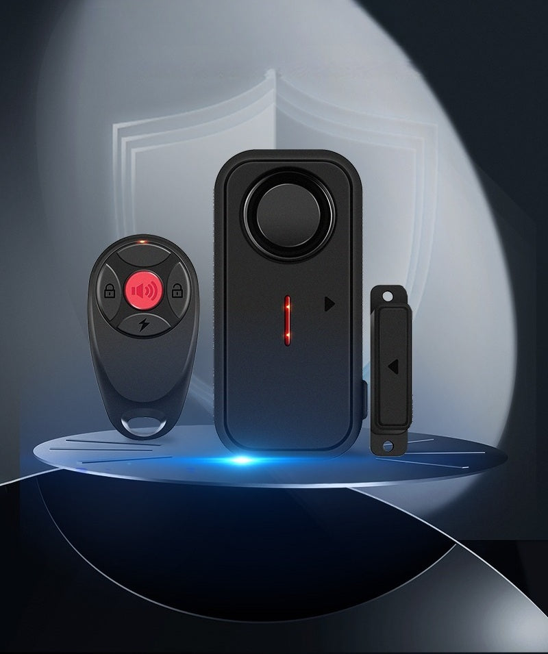 Wireless Door & Window Alarm Sensor – Remote Controlled Security Device with Magnetic Alert for Home Protection