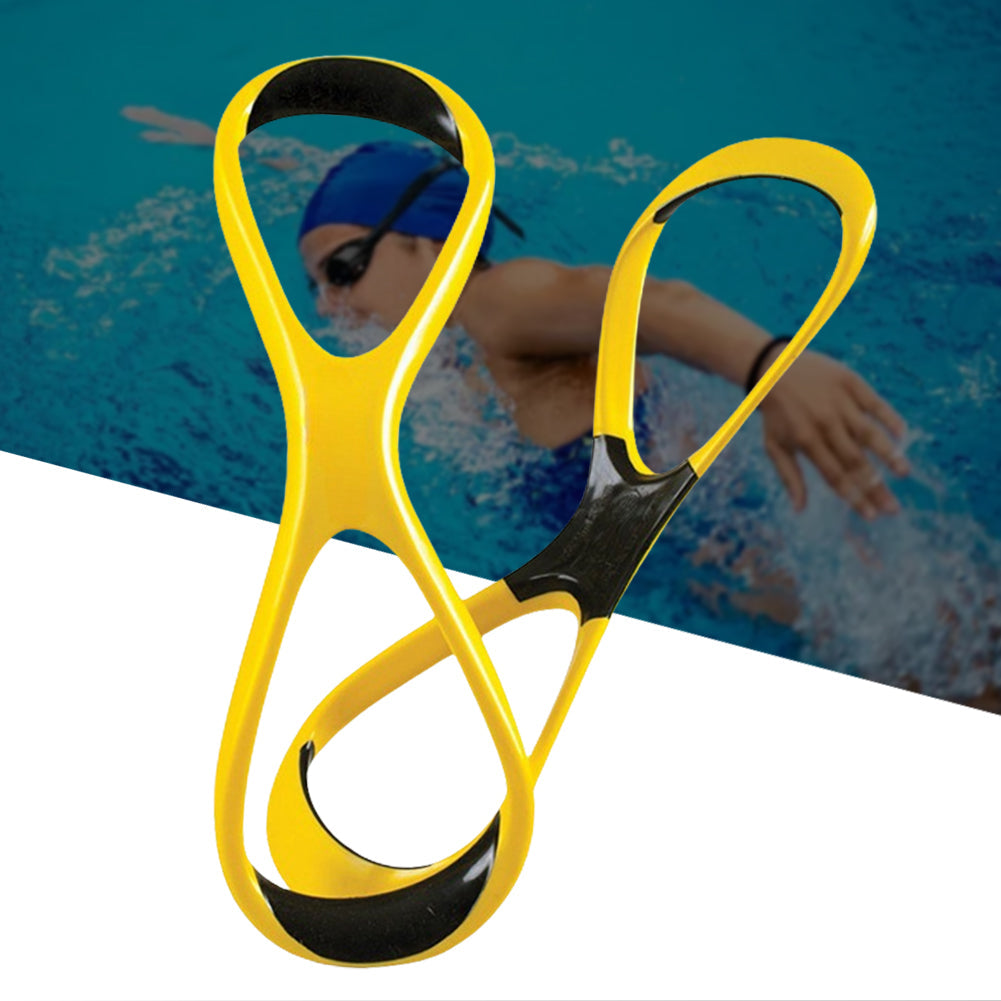 Figure-8 Swimming Forearm Trainer – Wear-Resistant Stroke Aid for Backstroke and Breaststroke Practice, Improving Arm Position, Fulcrum Control and Technique