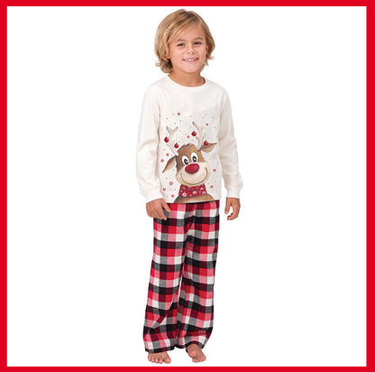 Family Matching Christmas Holiday Pajamas – Mother, Father, Kids, and Baby Lounge Set, Cozy Holiday Sleepwear for Festive Family Outfits