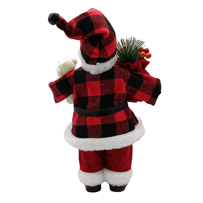 Standing Chef Santa Claus Figurine – 12-Inch Christmas Home Decoration, Festive Table Ornament & Holiday Party Display for Navidad 2025