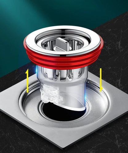 Floor Drain Backflow Preventer - Odor Proof Sewer Valve Plug for Bathroom Kitchen Toilet and Drainage Protection Solutions