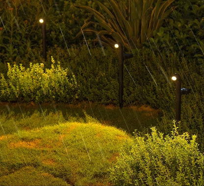 Warm White Solar Pathway Lights – Waterproof Garden Stake Lamps for Walkways, Lawns, Driveways and Cozy Outdoor Landscape Illumination