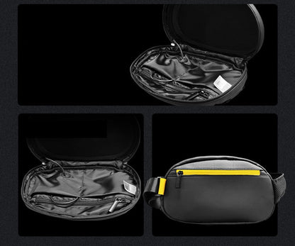 LED Smart Display Chest Bag – Waterproof Travel Crossbody with Anti-Theft Storage, Sport Shoulder Bag for Holidays, Outdoor Adventures & Daily Commute