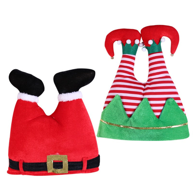 Funny Christmas Santa Hat – Hilarious Holiday Party Accessory for Festive Celebrations, Winter Outfits & Christmas Photo Props